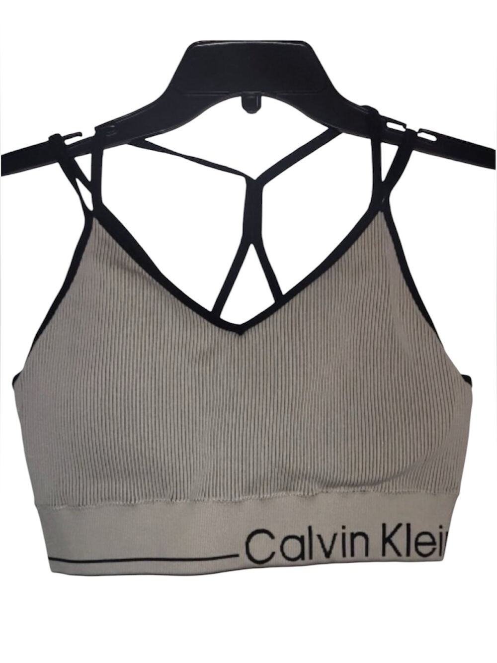 Calvin Klein Performance Womens XL Racerback Sports Bra